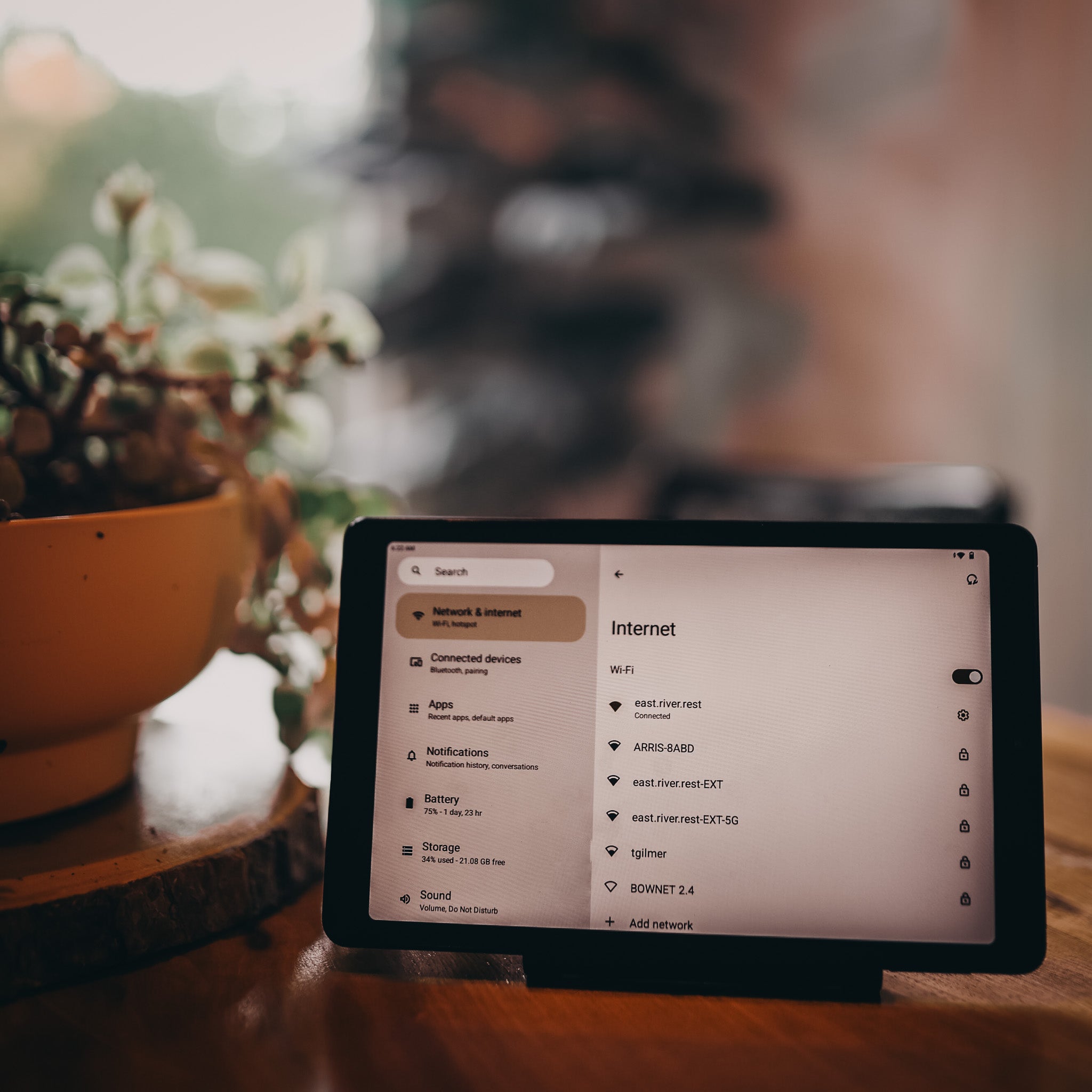 Connect to Wi-Fi on Glucose Display