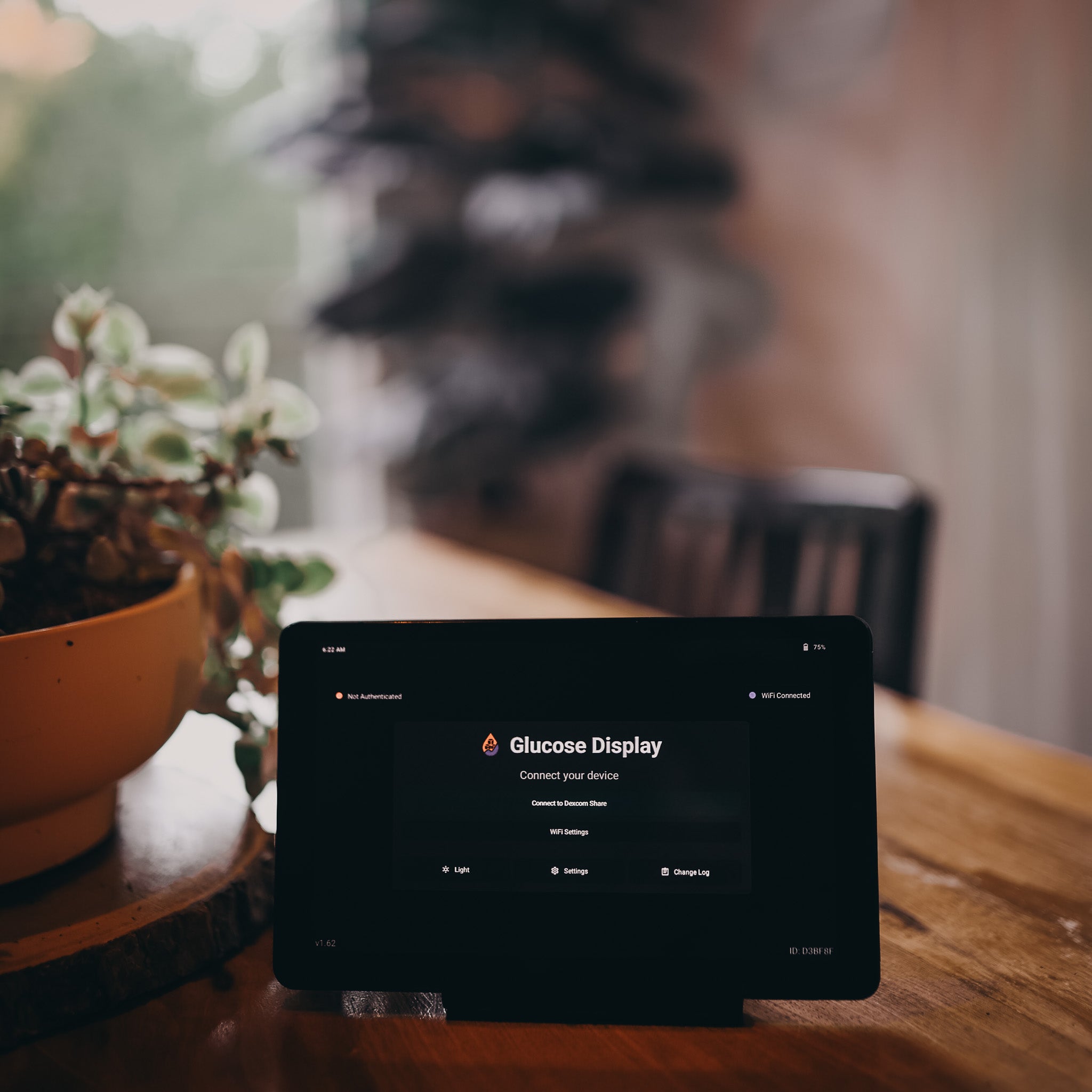 Check the connection on Glucose Display